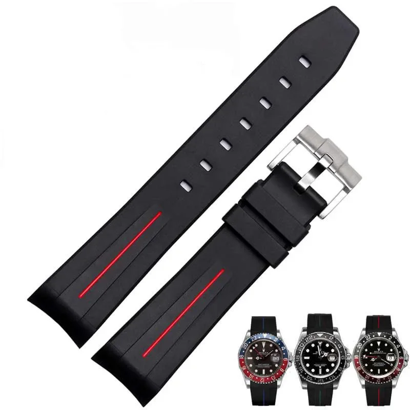 20mm Watch Strap for Omega X Swatch Joint Moonswatch Planet High Quality Rubber Watch Band for Replacement Sports Watch Belt