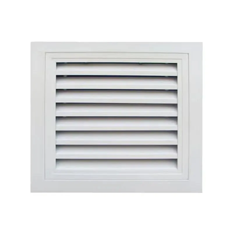Commercially Certified Corrosion Resistant Exterior Wall Rain Shutters Vents