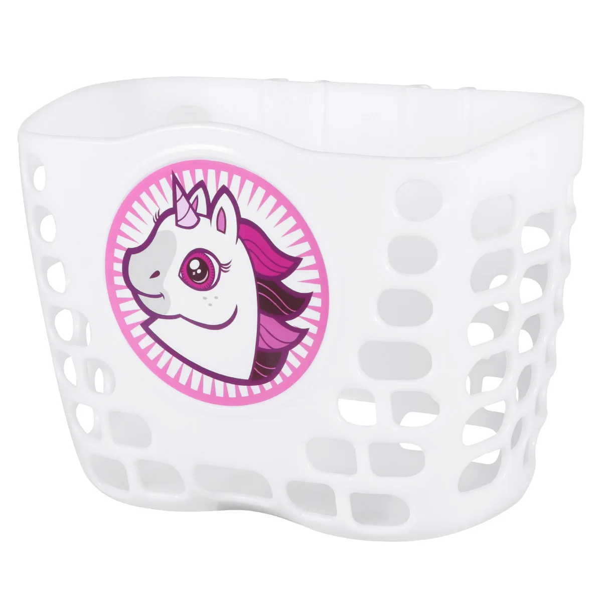 

Thickened Bike Storage Durable Plastic White Cycling Scooter Plastic Riding Bike Basket Storage Basket Gear