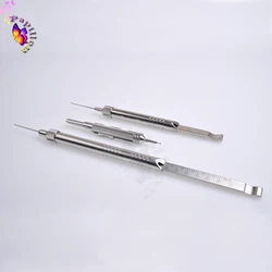 Orthopedic Depth Gauge Stainless Steel Surgical Depth Gauge 20mm 60mm 100mm Veterinary Orthopedic Instruments