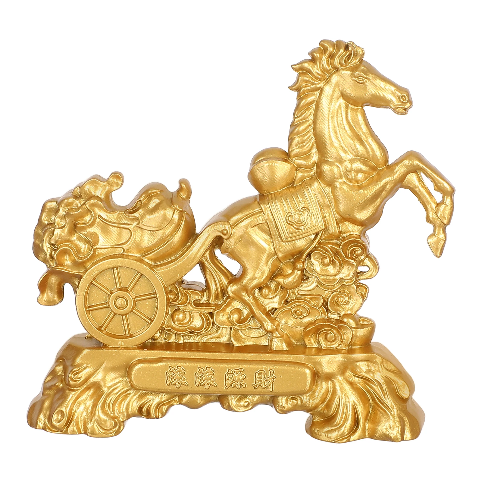 

Creative Horse Mascot Lucky Wealth Symbol Home Office Decoration Feng Shui Statue Mini Art Sculpture Chinese New Year Zodiac