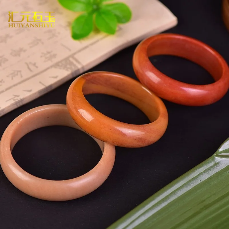

Miyu , Xinjiang Golden Silk , Quartzite , Wide Bracelet, Jade Jewelry