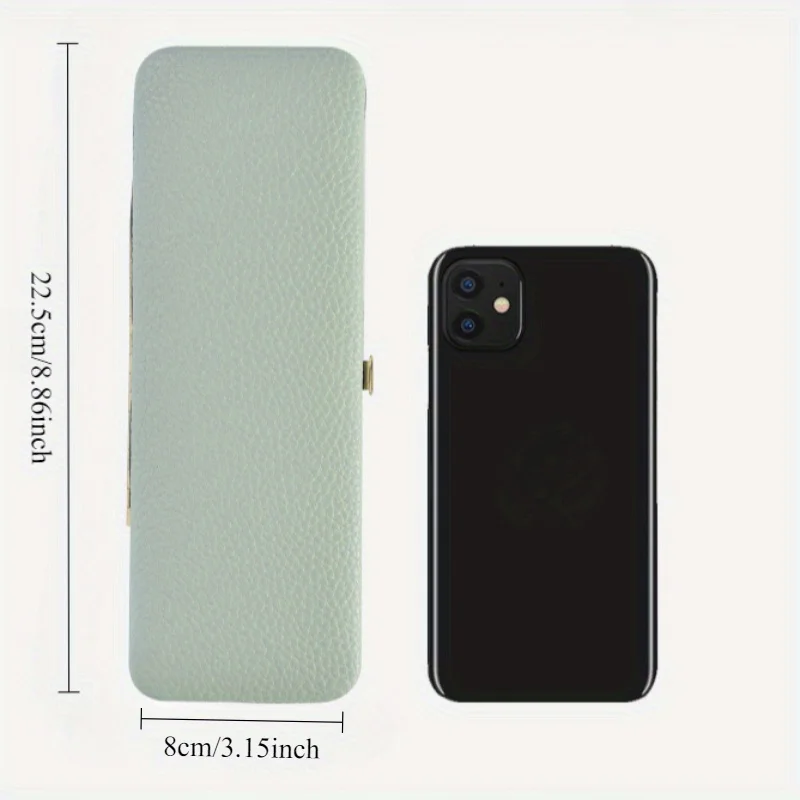 Organizer per pinzette per ciglia da donna, borsa per pinzette per extension ciglia, custodia individuale per pinzette, pennello per trucco