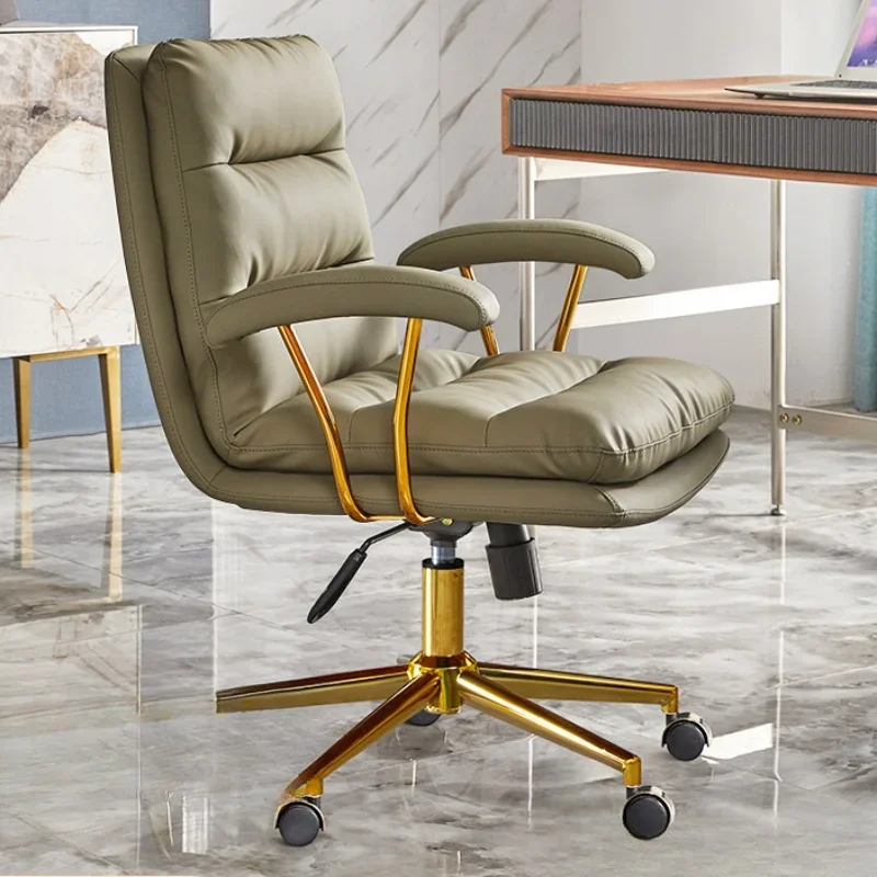 Lounge Bedroom Office Chairs Work Home Computer Boss Office Chairs Comfortable Desk Silla Escritorio Salon Furnitures QF50BG