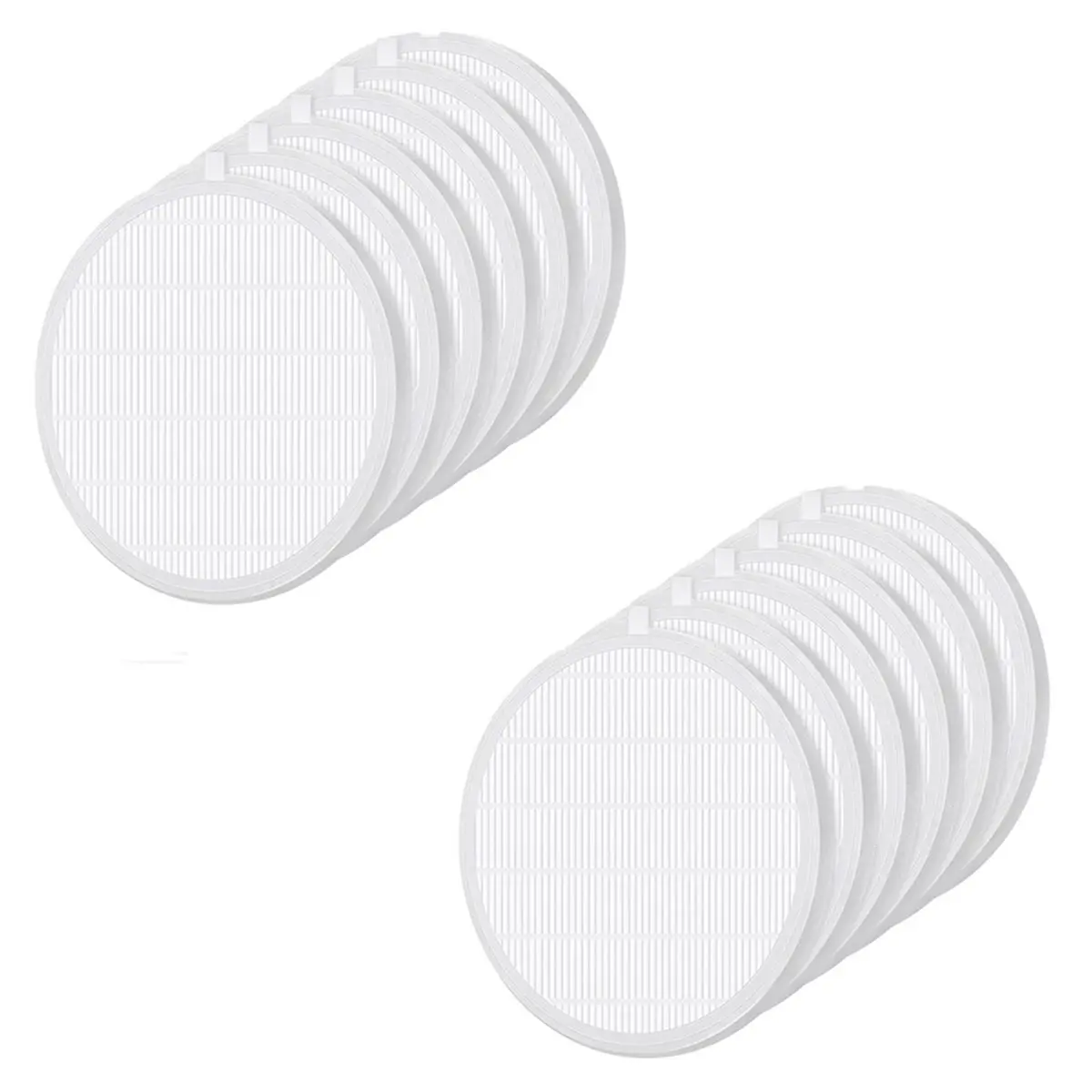 

FTGT NEW 12 Pcs Nail Duster Replacement Parts Filter Element Replacement Applicable to Melody Susie /XC320J Nail Vacuum