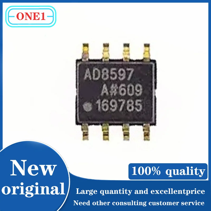 1PCS/lot New original AD8597ARZ-REEL7 AD8597ARZ AD8597A SOIC-8 Low Noise Amplifiers (LNA) - RF ROHS