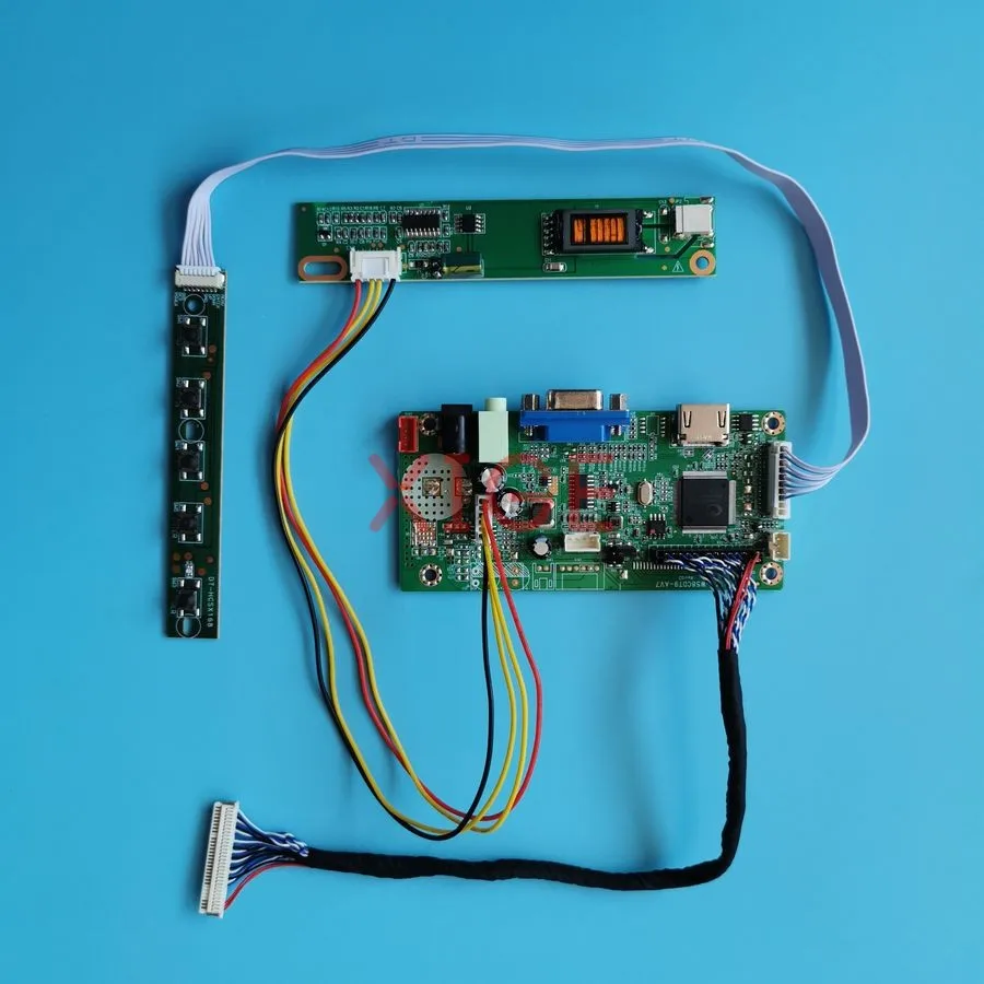 

LCD Display Drive Controller Board Fit LTN141WD N141C3 LTN141BT06 N141C1 1440*900 30 Pins LVDS 1-CCFL 1440x900 VGA+HDMI Kit DIY