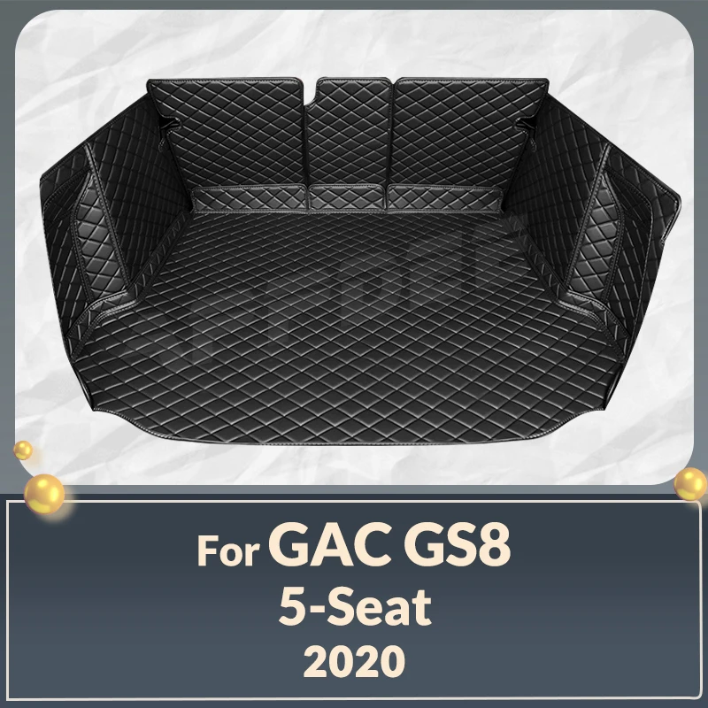 

Auto Full Coverage Trunk Mat For GAC Trumpchi GS8 5-Seat 2020 Car Boot Cover Pad Cargo Liner Interior Protector Accessories