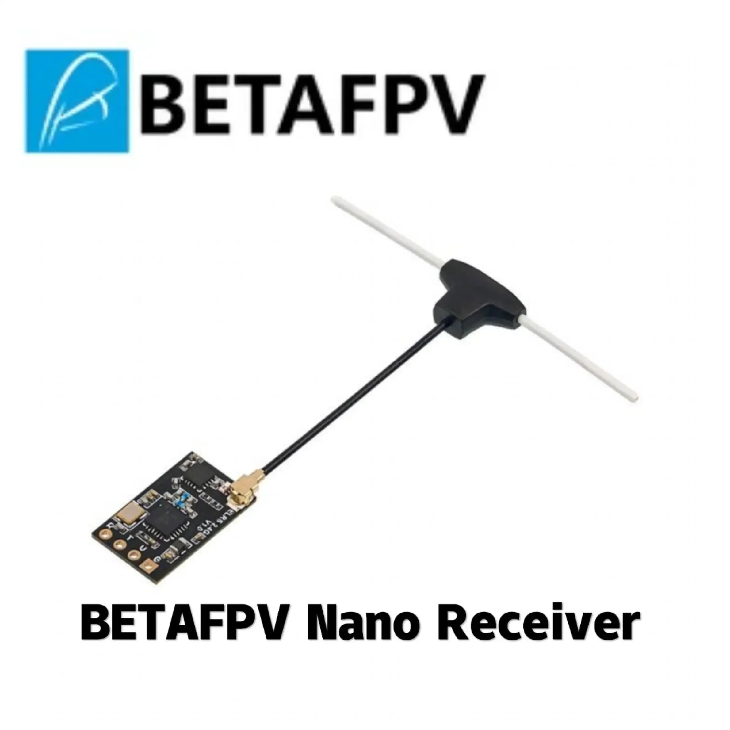 Receptor BETAFPV ELRS Nano, el mejor rendimiento en velocidad, rango de latencia ExpressLRS opcional 2,4G/915MHz/868MHz para Dron de carreras de control remoto