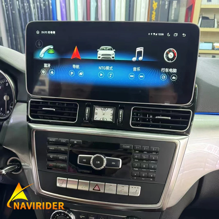 

Android 13 Car Radio Multimedia Player Screen For Mercedes Benz ML W166 GL X166 SLC SLK Carplay Autoradio Head Unit GPS DSP WiFi