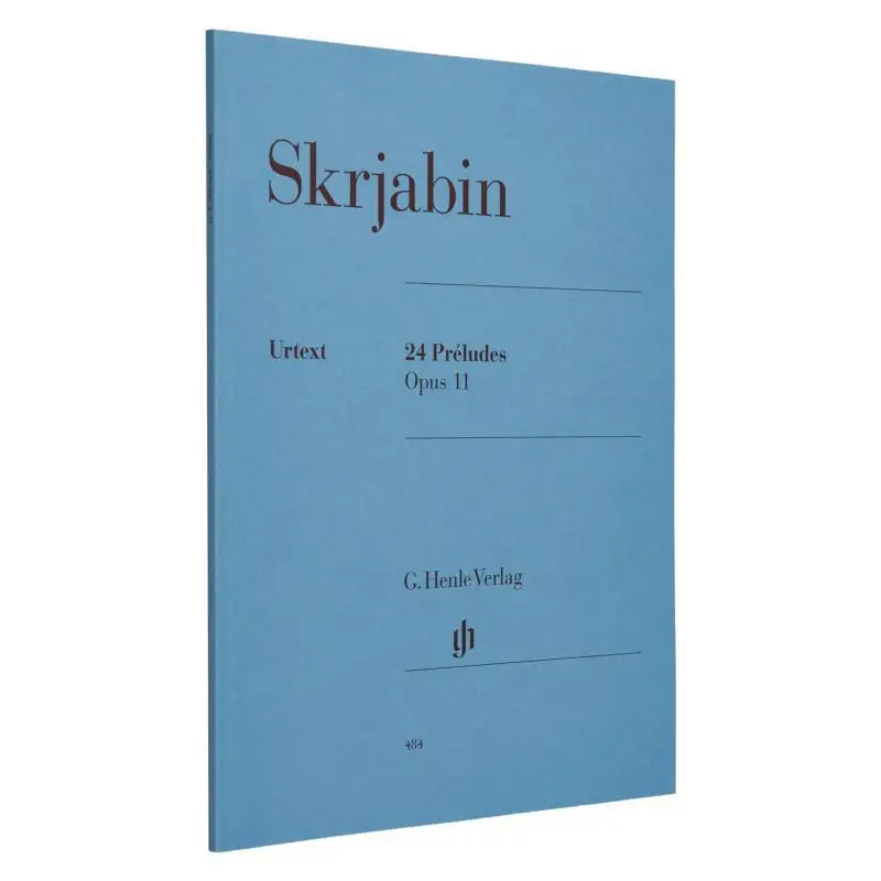 

HN484 Scriabin 24 предварительных веществ Op 11 Rubcova Valentina G Henle Verlag 9790201804842 Книга