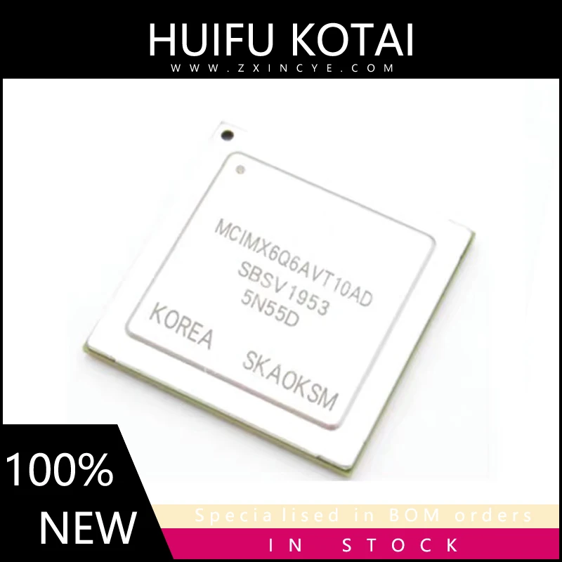 

1 шт., MCIMX6Q6AVT10AD, MCIMX6Q6AVT10AD BGA-624, Новые Товары в наличии