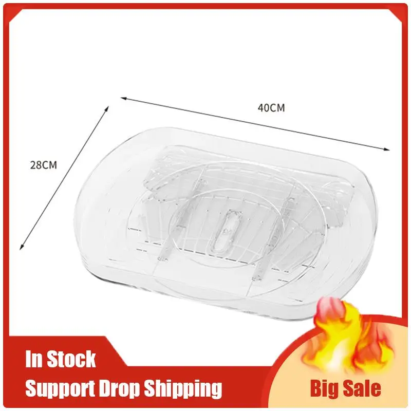 냉장고 용 보관 턴테이블, 투명 회전 냉장고 게으른 수잔 턴테이블 주최자, 식료품 저장실 캐비닛 용