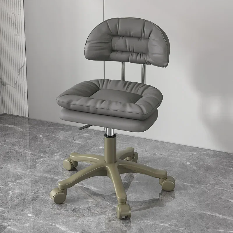 

Makeup Beauty Barber Chair Salon Hair Salon Swivel Hairdressing Cosmetic Saddle Pedicure Recliner Silla De Barbero Furniture