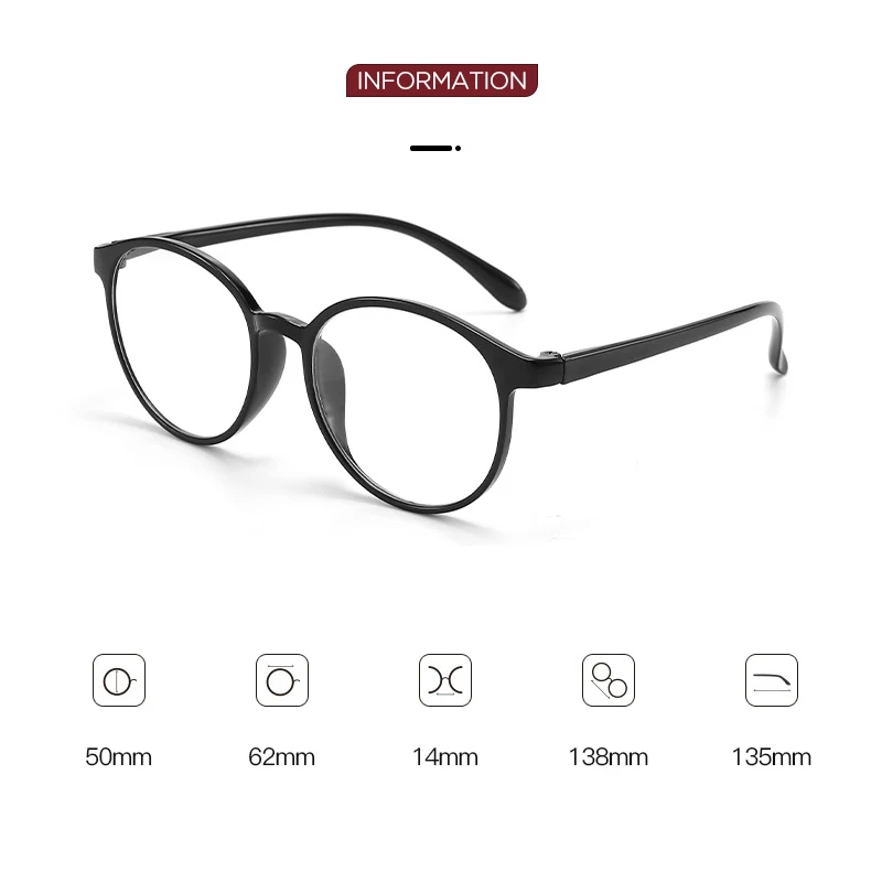 2024 New Retro Trendy Reading Glasses Fashionable Reading Glasses For Middle-aged And Elderly Anti-blue Reading Glasses