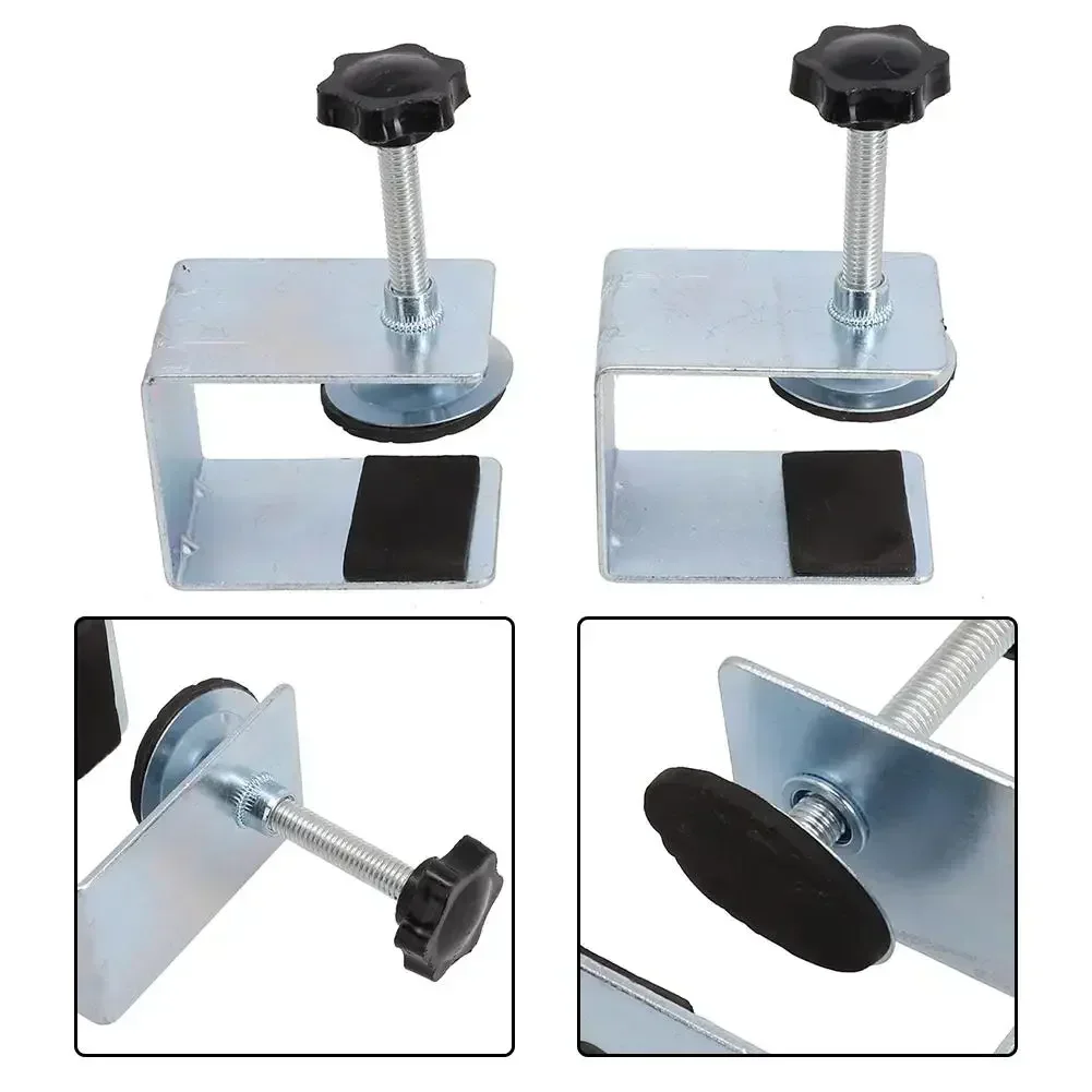 2pcs Woodworking Adjustable Jig Clamp Drawer Panel Clips Front Installation Clamps Cabinet Tools Home Furniture Hardware