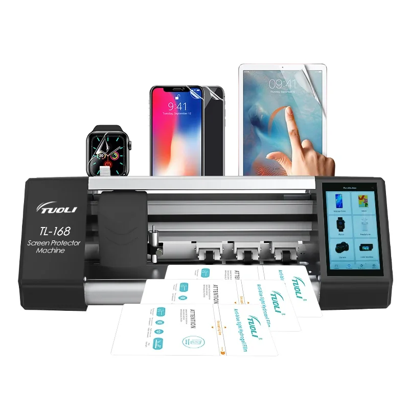 

Станок для резки защитных пленок TuoLi Factory 13 дюймов, универсальный, для гидрогелевых пленок и пленок TPU, для изготовления защитных пленок для экранов мобильных телефонов