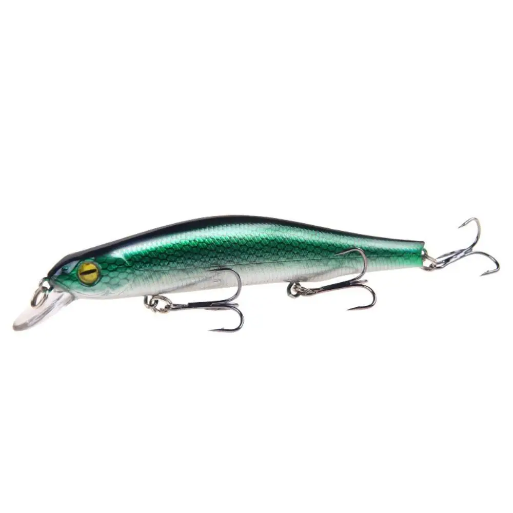 

Mino Floating 12.5cm/17.6g Fishing Lure Bait Simulated Sink Minnow Lure Rotating Far Throw Hard Bait Bass