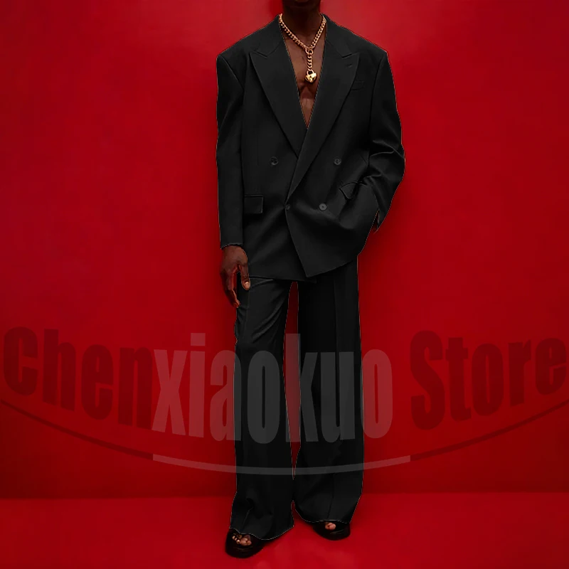 Thumbnail 4 - #38 Cheapest Mens Double Breasted Formal Suits Deals You Can Get