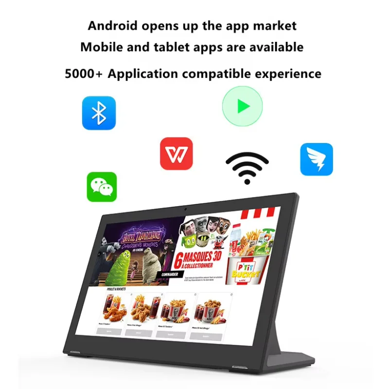 Customer Feedback L-Shape 10.1 13.3 15.6 & 17.3 Inch POS System Desktop Flat Panel Capacitive Touch Screen Medical