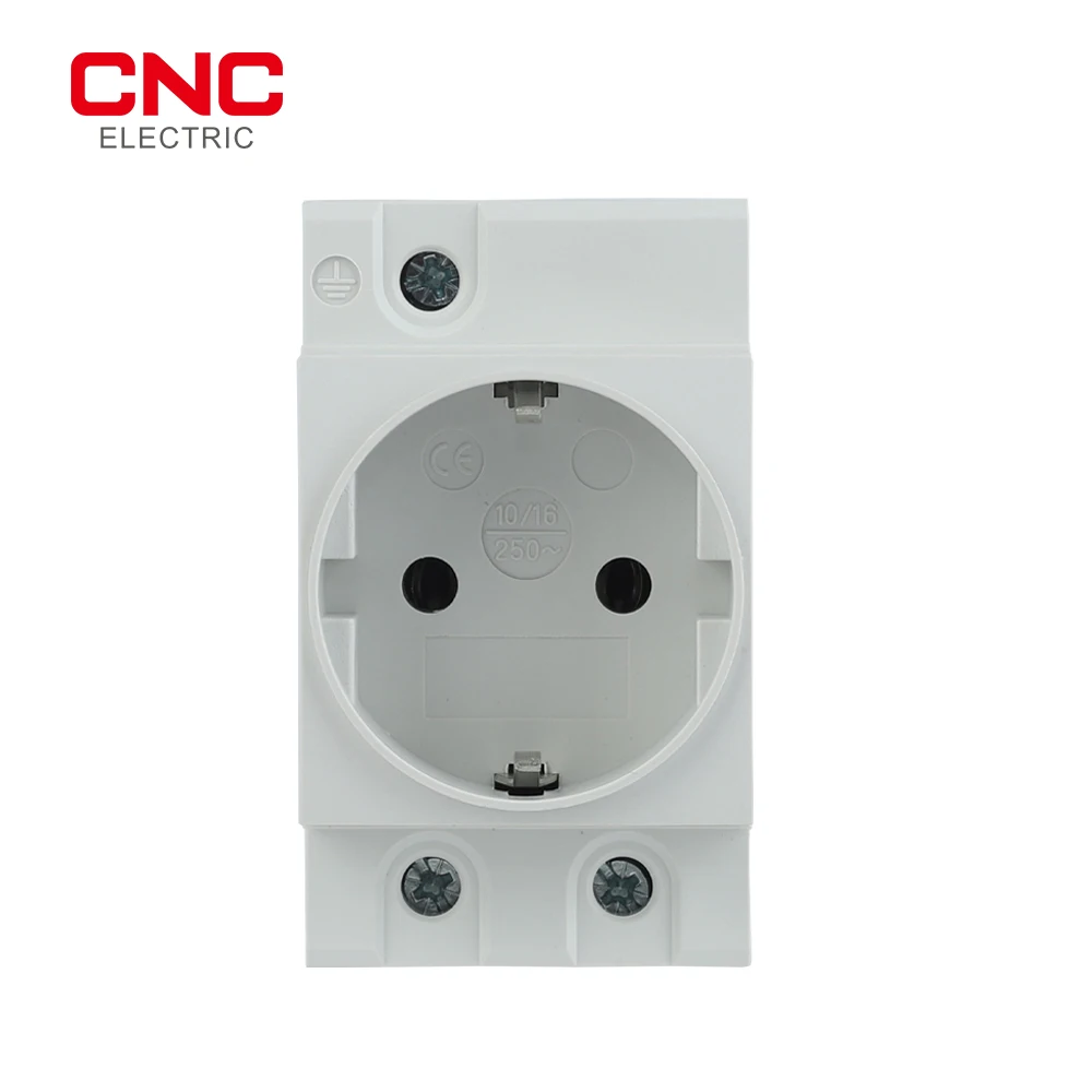 CNC TMS-5 Modular Socket 16A 220V 50Hz Grounded Socket For Single-phase Power Supply Connecting Electrical Appliances