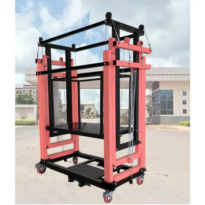 Electric scaffolding mobile folding climbing decoration lifting platform hoist