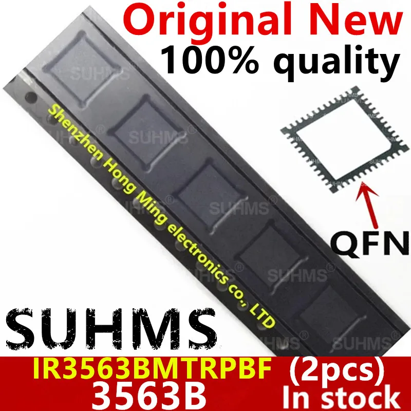 (2piece)100% New IR3563BMTRPBF IR3563B 3563B QFN-48