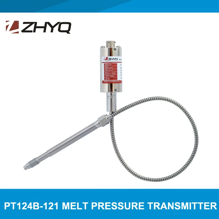 ZHYQ PT124B-121 High Temperature Melt Pressure Transmitter 4~20mA 0~10V