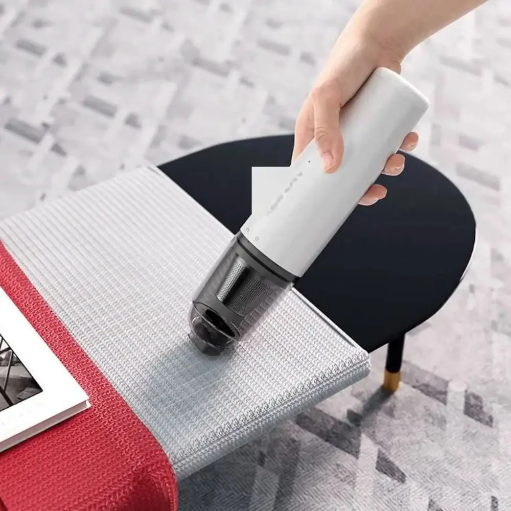 Portable Mini Car Vacuum Cleaner Handheld Auto Dust Remover Rechargeable Cordless Desktop Vacuum Cleaner Living Room