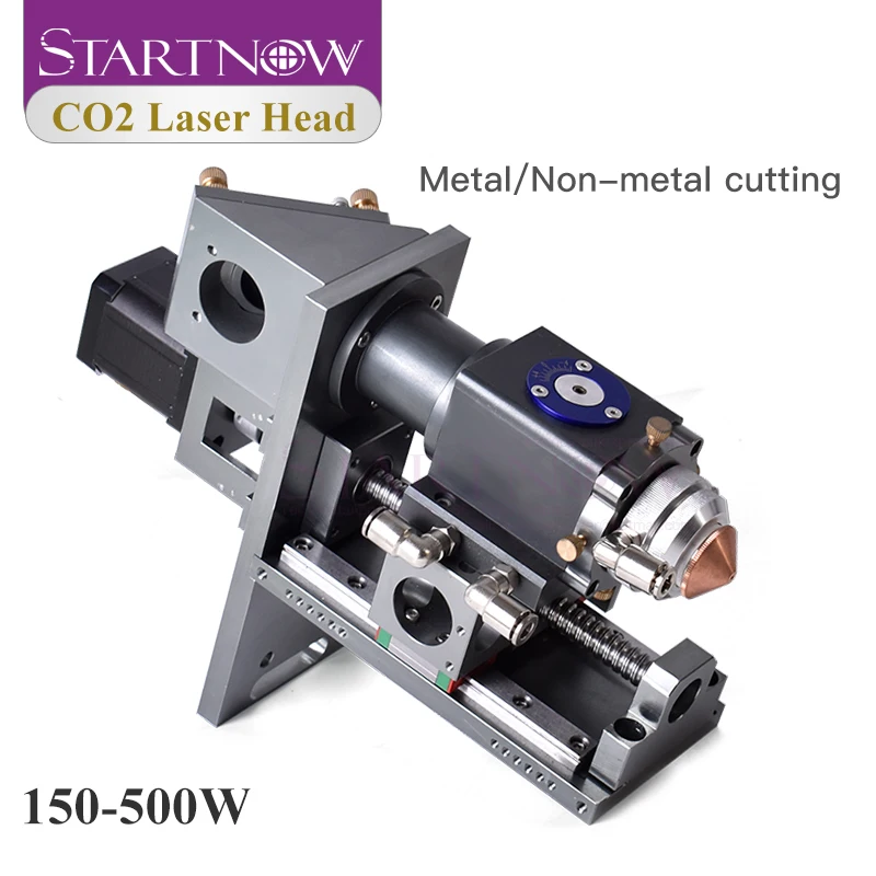 Startnow CO2 Fiber Laser Mixed Cutting Head 150-500W High Quality for Metal Non-metal Mixture Machine