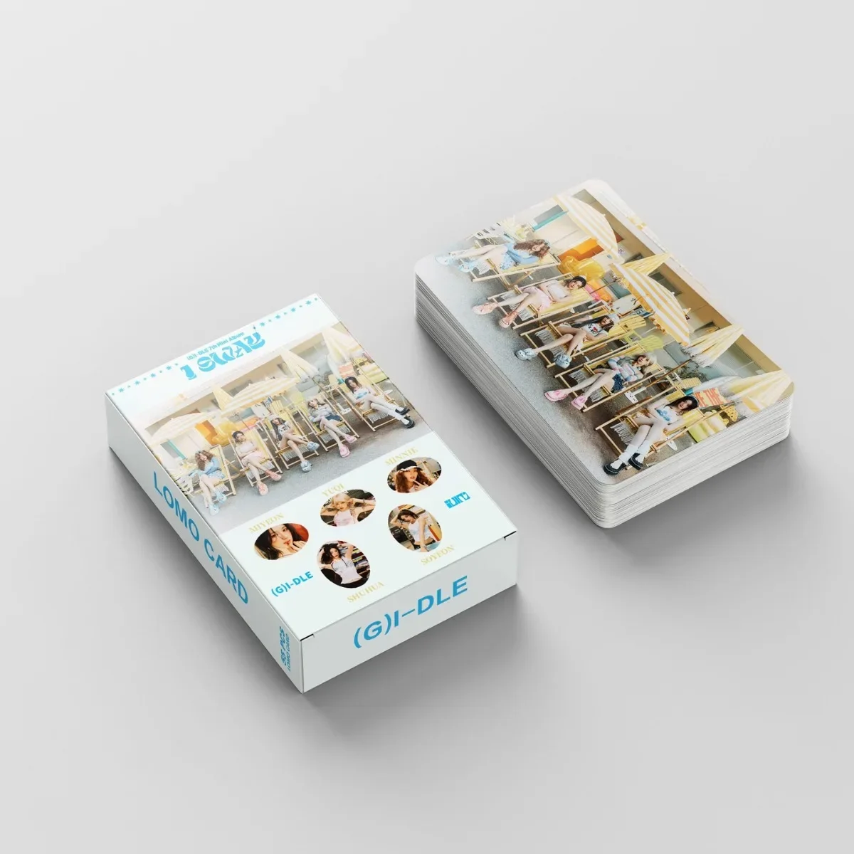 55Pcs/Set Kpop Idol (G)I-DLE Series New Album I SWAY HD Printed Photocards YuQi Minnie SoYeon ShuHua MiYeon Lomo Cards Gifts image 4