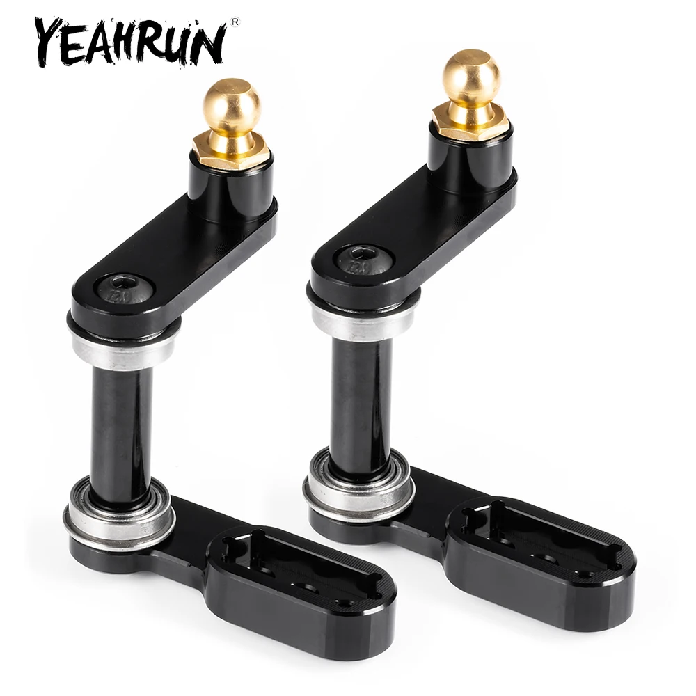 YEAHRUN Aluminum Alloy Servo Steering Mount for Tamiya 1/10 Clod Buster 4×4×4 Monster Truck Upgrade Parts