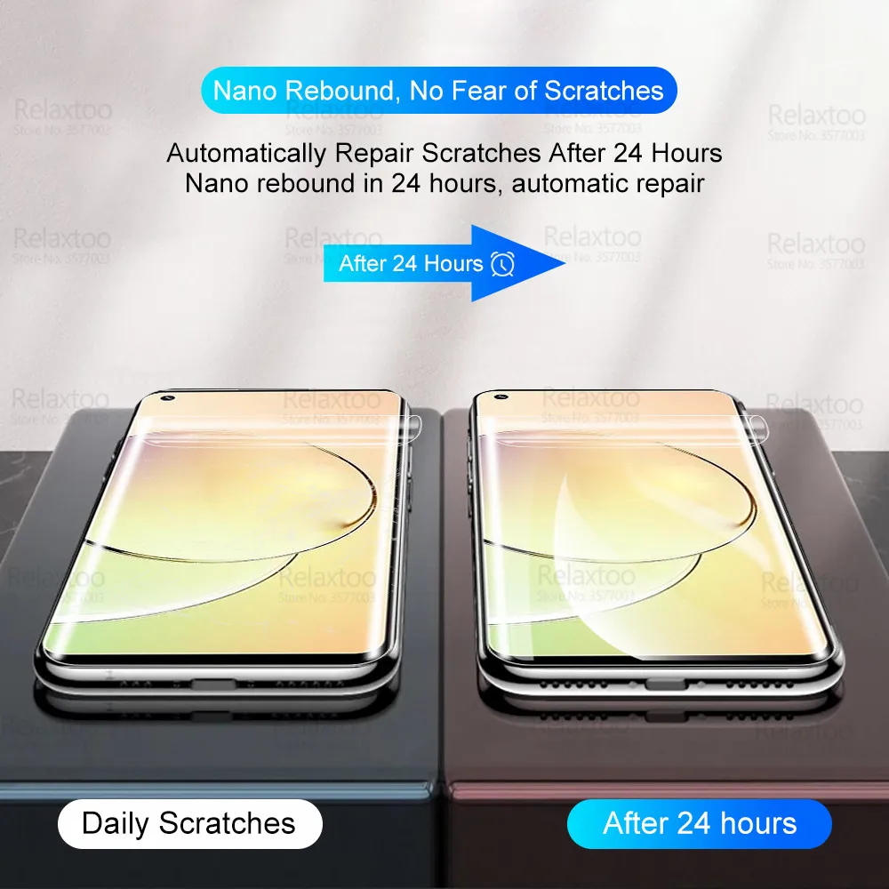 ฟิล์มไฮโดรเจลโค้งแบบเต็ม3ชิ้นสำหรับ Realme 10ไม่ใช่กระจกนิรภัยป้องกันหน้าจอบน Realme10 4g ฟิล์มนิ่ม reamle 10 6.4"