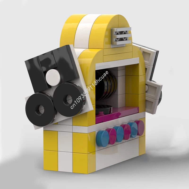 

109pcs MOC Sock Hop Jukebox Building Blocks Adult collector Children's Model Construction DIY Assemble Christmas toy Gift