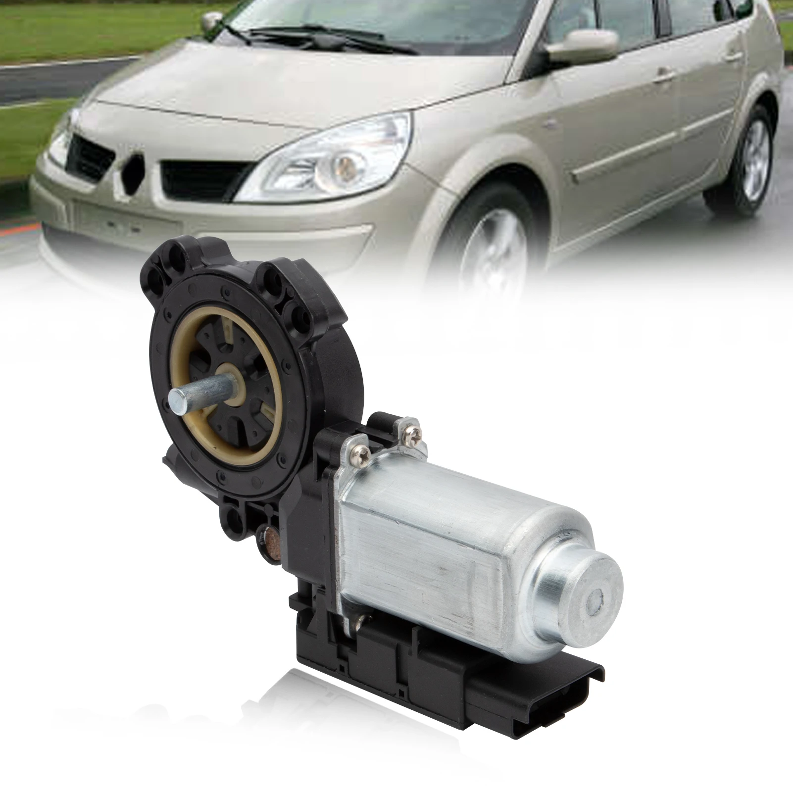 

ForMotor Window Regulator for Clio 3, Espace 4, Laguna 2, Megane 2 and Scenic 2 (2001-2015) TEMIC Module - Front Left