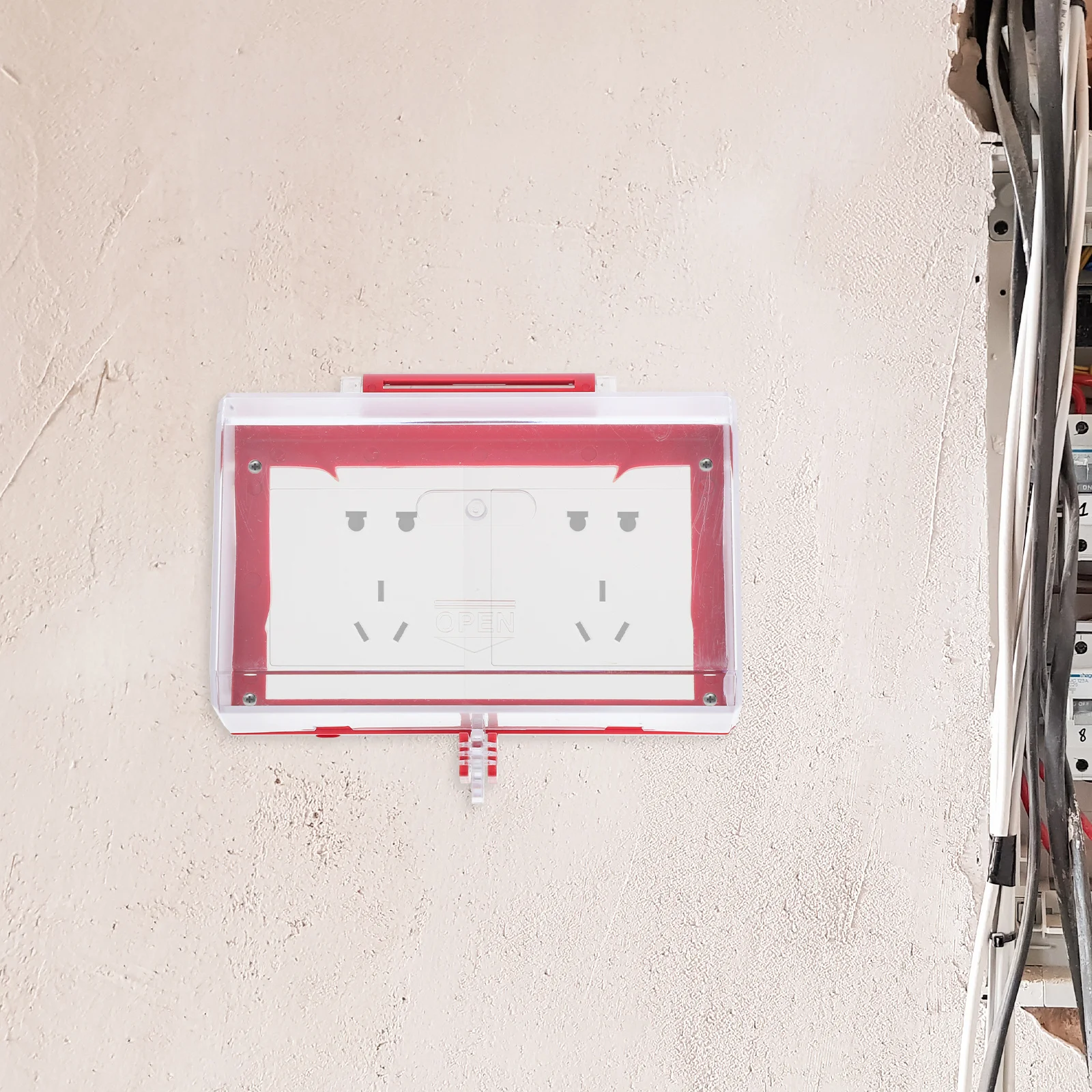 

Waterproof Outlet Cover Transparent Safety Plug Protector For Wall Socket Splash Electrical Receptacle Cover Home