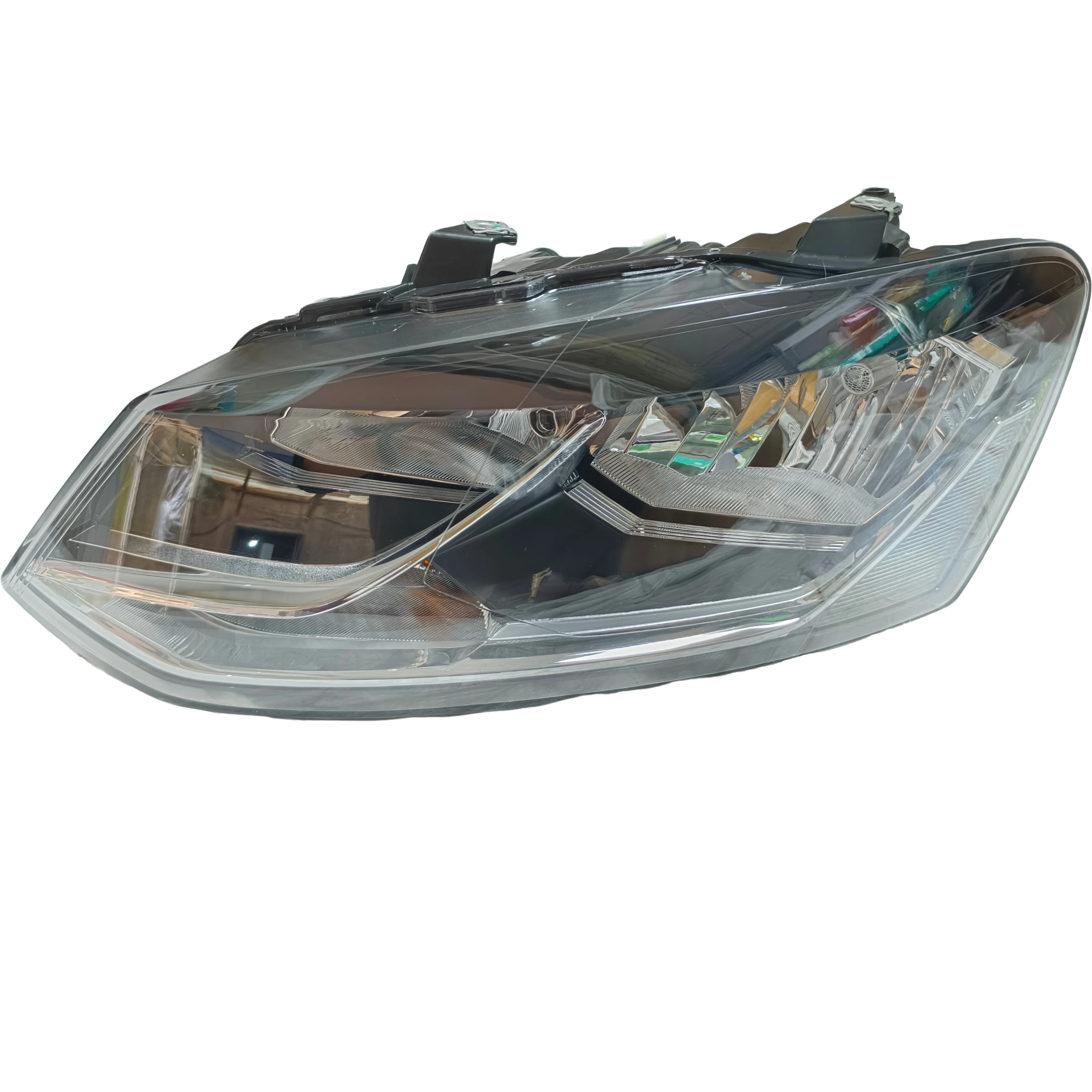 

2014 Поло автомобильные запасные части, система освещения, правая передняя галогенная фара, полув сборе, OEM6RD941006, новый H1