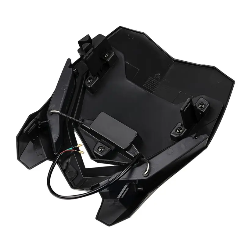 New Arrivals-Universal Motorcycle License Plate Mount Featuring LED Daytime Running Light Function(Fits Most Motorcycles)