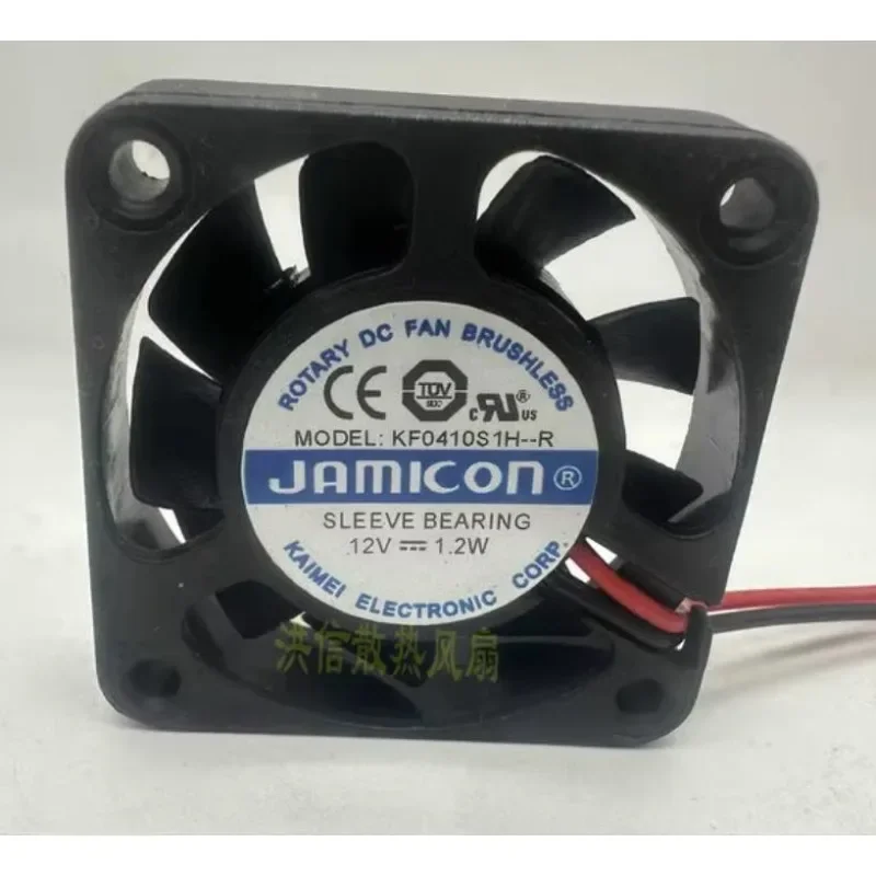 

Новый вентилятор-кулер для JAMICON KF0410S1H-R 4010 DC 12 В 1,2 Вт 4 см охлаждающий вентилятор 40*40*10 мм