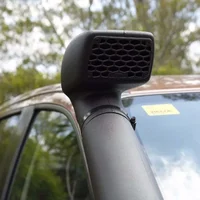 Cabezal de entrada de snorkel Universal para coche, 3 pulgadas, 3,5 pulgadas, para todos los todoterreno, cabezal de snorkel, cabezal de ariete de aire, flujo de aire Airtec, un hongo