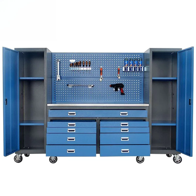 

Garage mobile tool cabinet auto repair heavy duty workbench