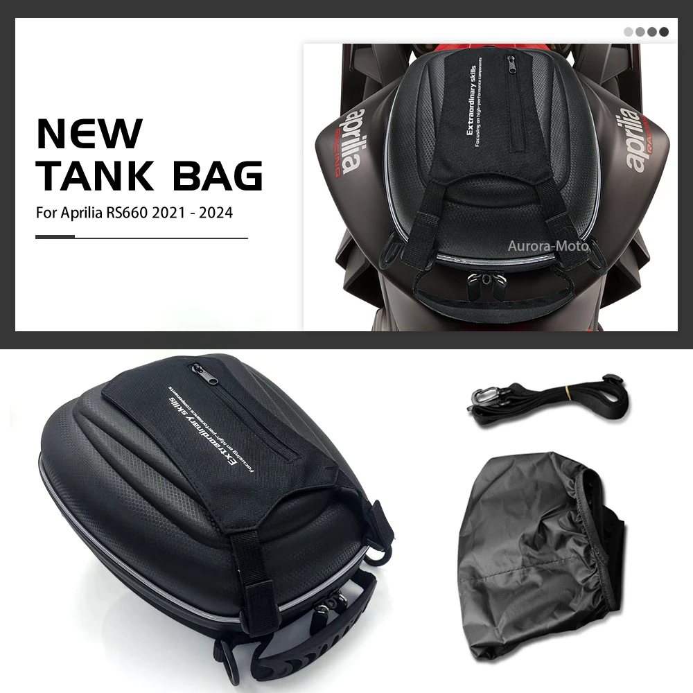 

Motorcycle Fuel Tank Bag Luggage For Aprilia Rs660 Rs 660 Tuono 660 Factory 2021 2022 2023 2024 Navigation Racing Bags Tanklock