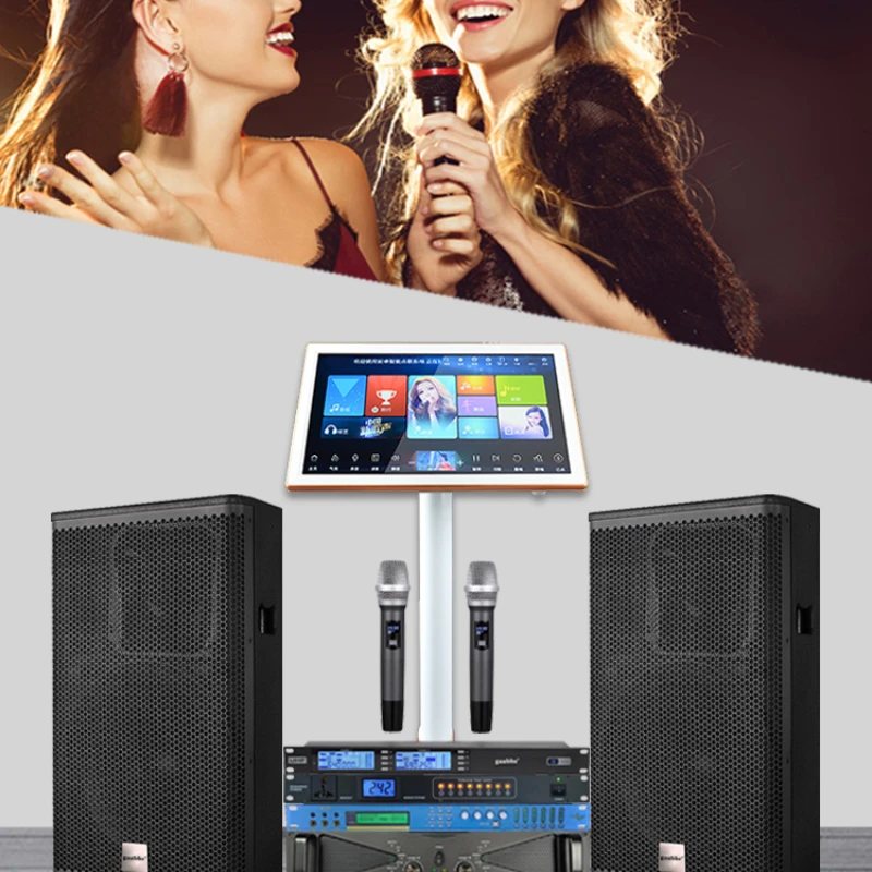 Full-frequency performance of professional audio set speakers Multimedia home KTV conference subwoofer outdoor karaoke