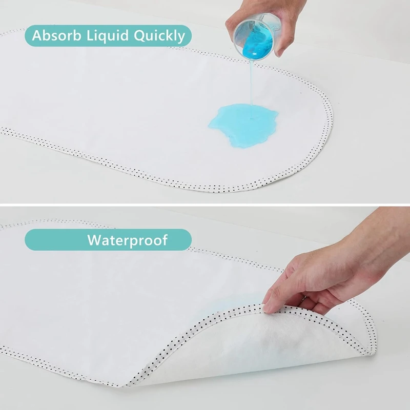 6pcs Changing Pad Liner Waterproof, for Changing Table Liners are on A Baby'S Back Non-Slip Design Reusable Pads-SPMI