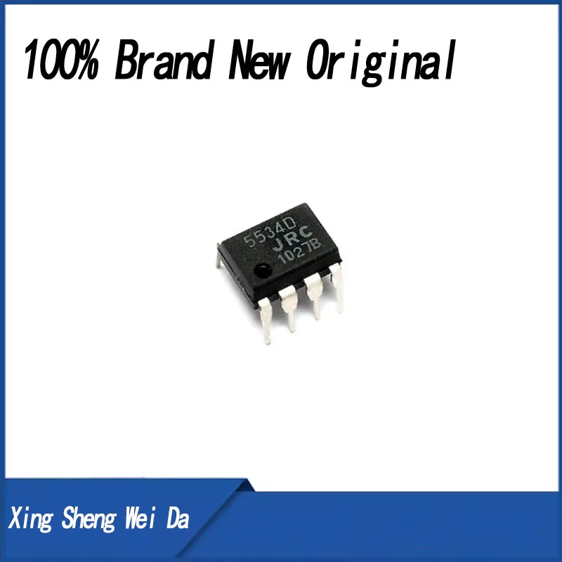 

New Original NJM5534 NJM5534DD DIP8 Fever Low Noise Precision Single Operation Amplifier