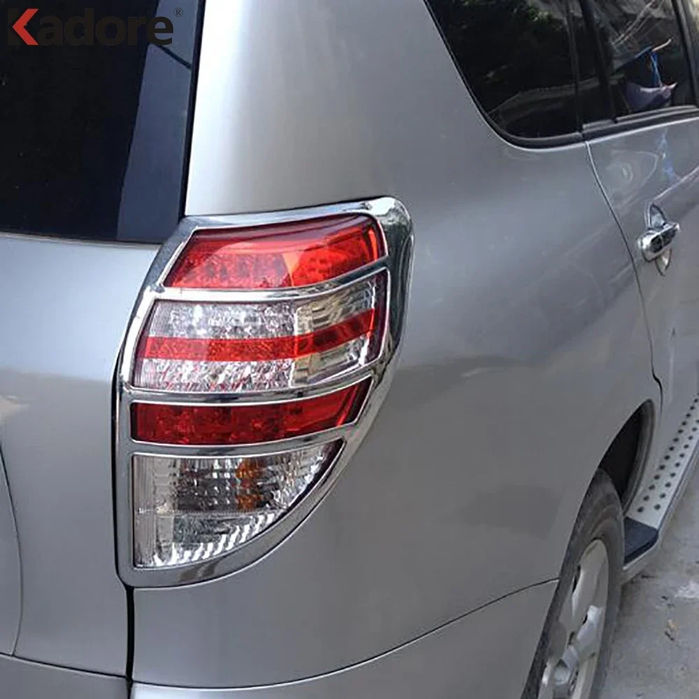 For Toyota RAV4 RAV 4 2009 2010 2011 Chrome TailLight Cover Trim Rear Lamp Light Frame Car Exterior Styling Accessories