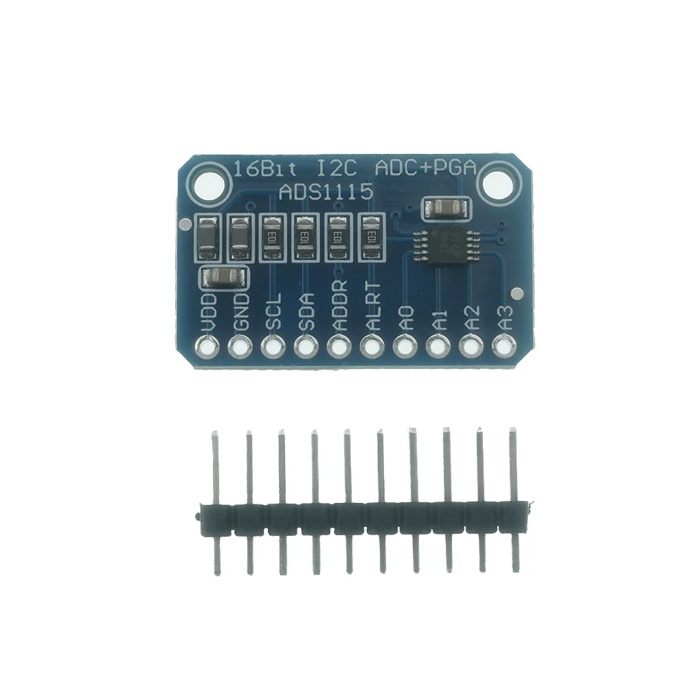 ADS1115 Ultra Small 16 Bit Precision Analog-to-digital Converter ADC Development Board Module 4-channel