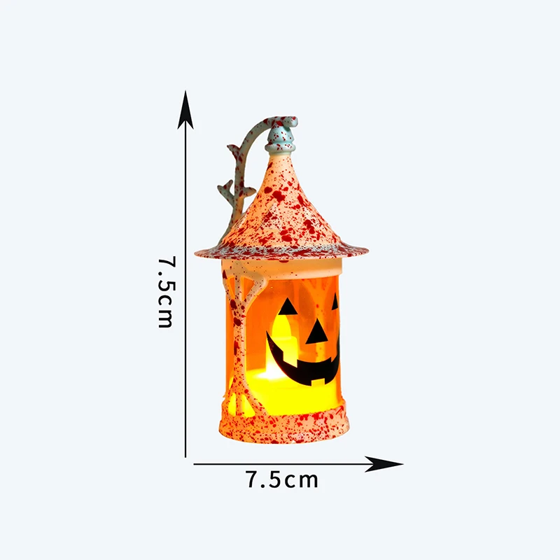 Halloween Decorations Led Candle Light Witch Castle Lantern Lamp Haloween Party Decor Supplies