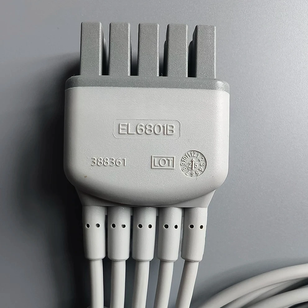 For Mindrays 12-lead Limb Lead Wire Snap-on EL6801B ECG Lead Wire