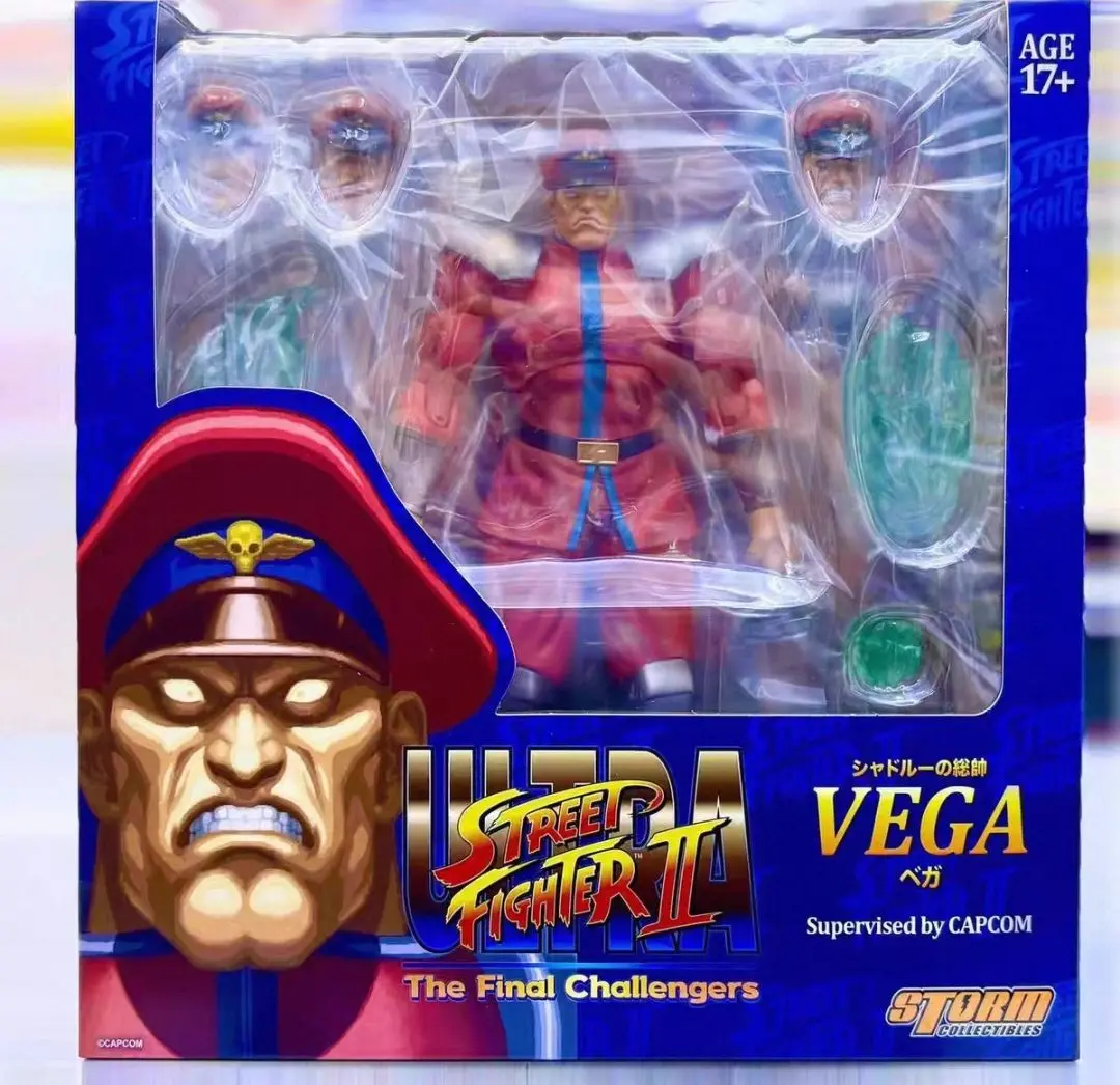 

In-stock Original Authentic Storm Toys Street Fighter 2 M. Bison The Last Challenger 1/12 Action Figure Model Collectible Gift